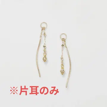 agete 골드 귀걸이 참 (한쪽만)