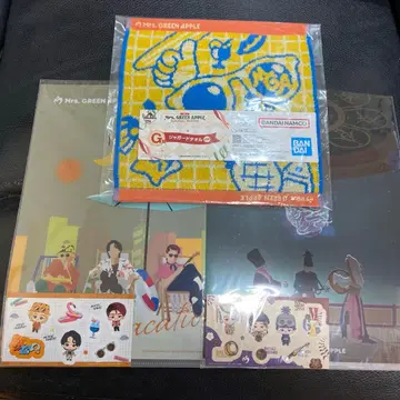 제일복권 Mrs. GREEN APPLE 클리어 파일 타월