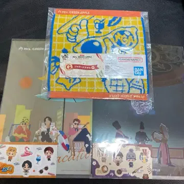 제일복권 Mrs. GREEN APPLE 클리어 파일 타월