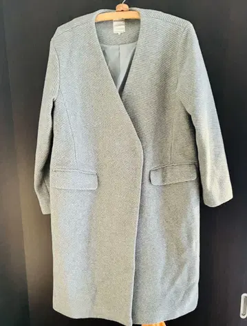 Ti chi chi 그레이 롱 코트