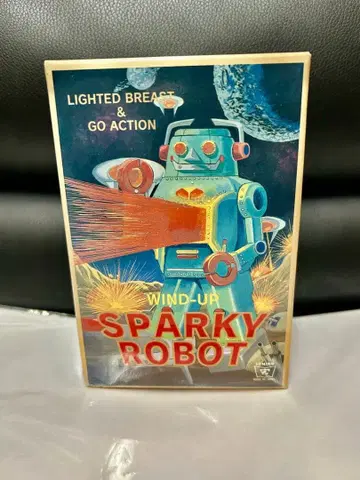 쇼와 레트로 양철 로봇