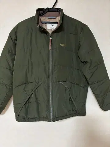 AIGLE 에이글 다운 자켓 카키