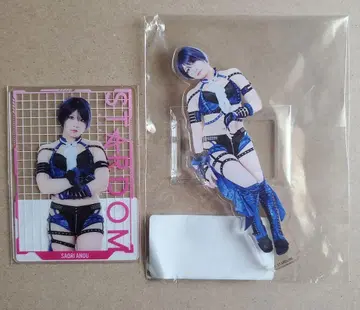 DMM 온라인 크레인 게임 안노 사오리 아크릴 스탠드 클리어 카드