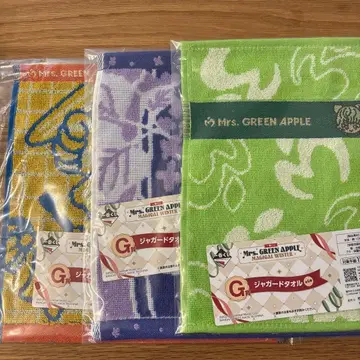 Mrs. GREEN APPLE 제일복권 G상 자카드 타월