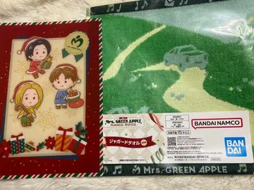 제일복권 Mrs. GREEN APPLE F상 자카드 타월 시트