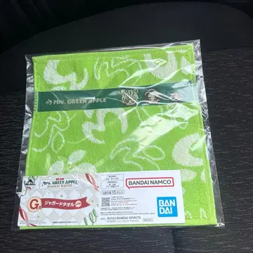 Mrs. GREEN APPLE 재규어 타월 그린 제일복권