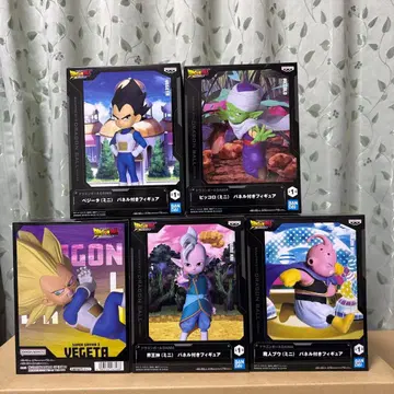 드래곤볼 패널 포함 피규어 5종