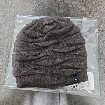 노구치 니트 셔링 모자 차콜 그레이