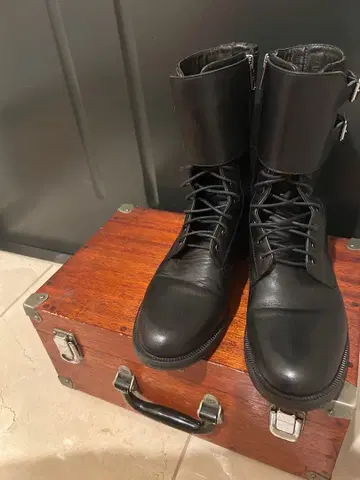 바니스뉴욕 컴뱃 부츠 38