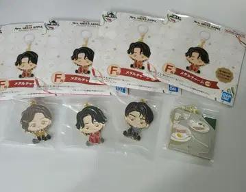 Mrs. GREEN APPLE 제일복권 메탈 참 4개 세트