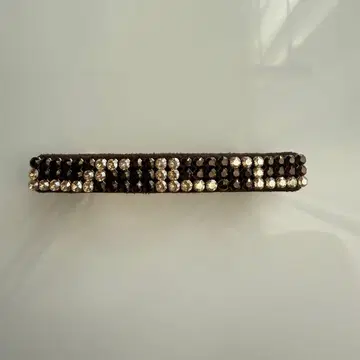 acca 브리지트 머리핀 브라운 골드 스몰