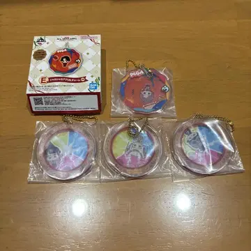 미세스 그린애플 제일복권 바스락 아크릴 참 4개 세트