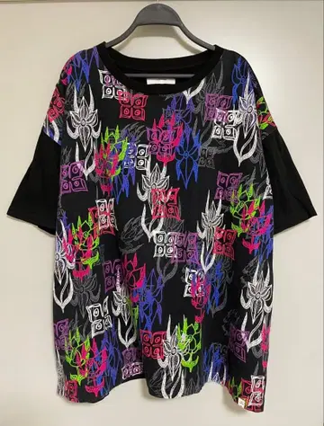 FACETASM 파세타즘 꽃무늬 컬러풀 FLORAL BIG 티셔츠 5