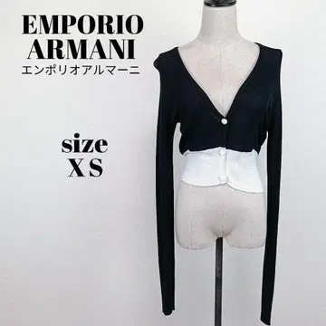 [ a1879 ] EMPORIO ARMANI 긴팔 니트 가디건 XS