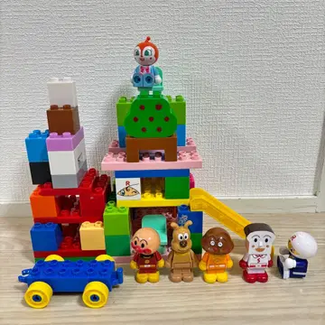 호빵맨 블록 세트 캐릭터 포함