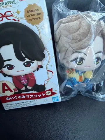 BANDAI 봉제 인형 마스코트 A