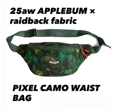 APPLEBUM raidback fabric CAMO WAIST BAG