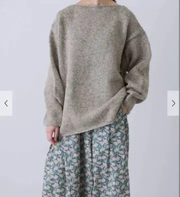 L 택 포함 새상품 카구레 2사이즈 전개 페루 보트넥 니트 어반 리서치