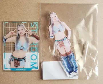 DMM 온라인 크레인 게임 텐사키 미유 아크릴 스탠드 클리어 카드