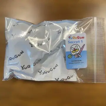 유루건 wave1 건담 시크릿 미개봉 TRANSPARENT