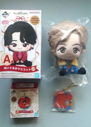 미세스 1번 제일복권 봉제 인형 참 후지와라 료카