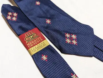 택 포함 새상품 30s 40s 빈티지 미드센추리 실크 넥타이