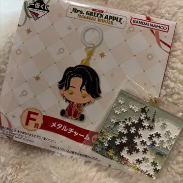 Mrs. GREEN APPLE 메탈 참 제일복권