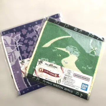 g상 자카드 타월 2개 세트 제일복권 미세스 그린애플