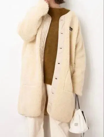 와일드 띵스 보아 롱 자켓