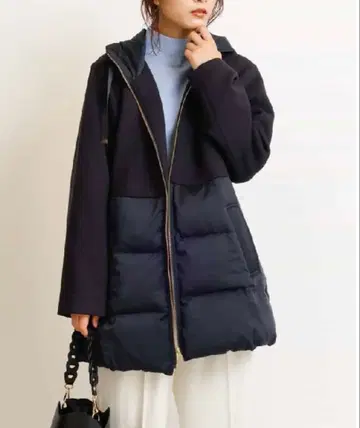 a.v.v 네이비 다운 자켓