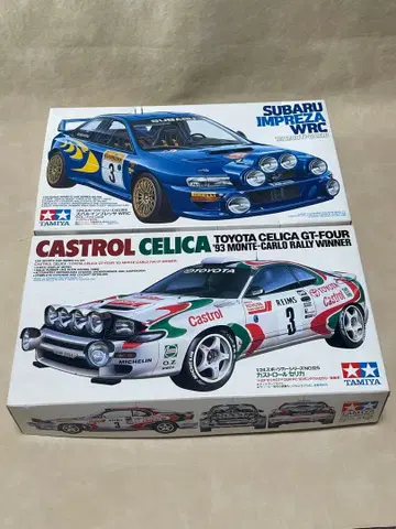 미조립 1/24 프라모델 랠리카 몬테카를로 2개 세트 4