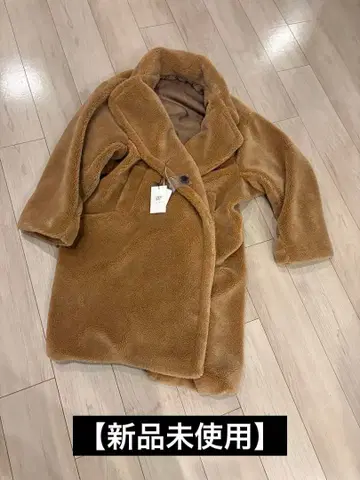 [ 미사용 새상품 ] AIJAN 브라운 롱 코트