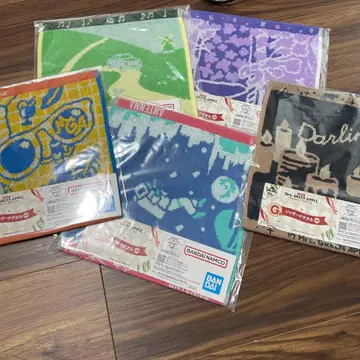 Mrs. GREEN APPLE 제일복권 G상 자카드 타월 5개 세트