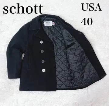 [새상품급] 쇼트 U.S.740N 퀼팅 울 코트 40 L