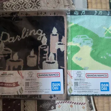 Mrs. GREEN APPLE 제일복권 G상 자카드 타월 2개