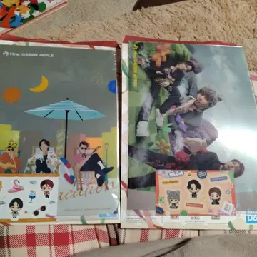 Mrs. GREEN APPLE 제일복권 H상 클리어 파일 2장 세트