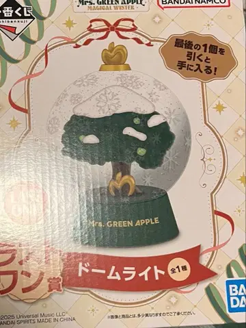 Mrs. GREEN APPLE 제일복권 라스트 원상 돔 라이트