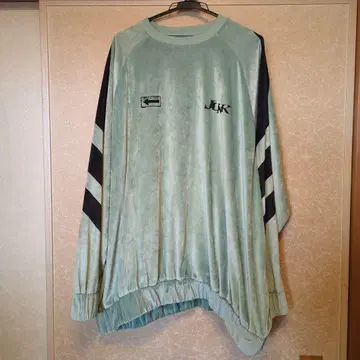 요네즈 켄시 JUNK 벨로아 풀오버 XL