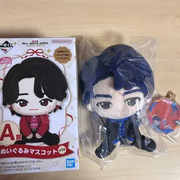 미세스 봉제 인형 마스코트 바스락 아크릴 키링 와카이 히로토