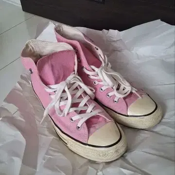 올스타 핑크 컨버스 28cm