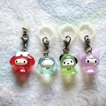 산리오 BEST 메지루시 액세서리 마이멜로디, 포차코, 시나몬, 쿠로미