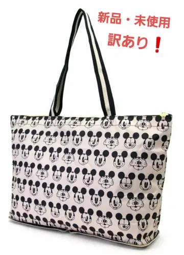 [ 하자품 ] 접이식 토트백 미키 디즈니 하피타스 H0001