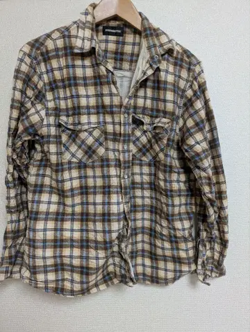 hectic 체크 무늬 플란넬 셔츠 L 사이즈