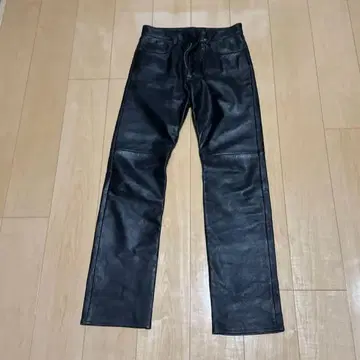 COMME CA DU MODE 소가죽 팬츠