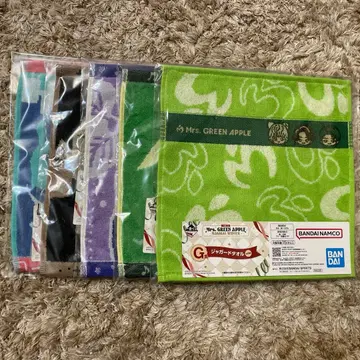 Mrs. GREEN APPLE 제일복권 G상 자카드 타월