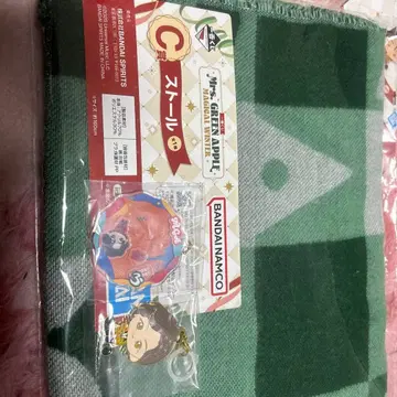 Mr's GREEN APPLE 스톨과 키링 세트