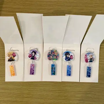 귀멸의 칼날 아크릴 키링 시크릿 포함 5개 세트