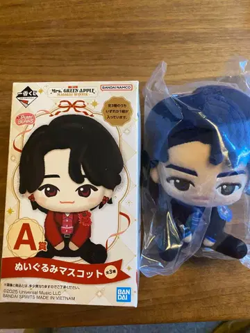 Mrs. GREEN APPLE 제일복권 A상 봉제 인형 마스코트
