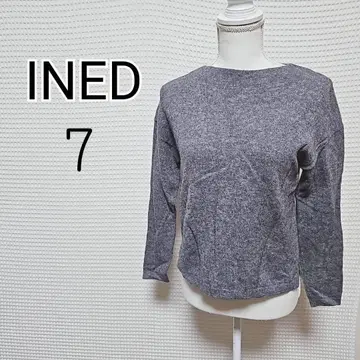 INED 그레이 긴팔 니트 7