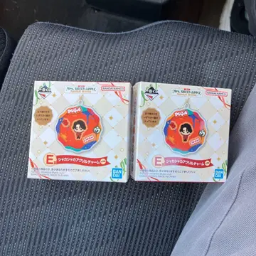 미세스 그린 애플 제일복권 바스락 아크릴 참 E상 2개 세트